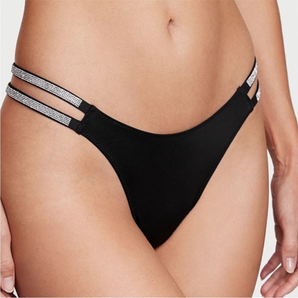 Victoria’s Secret Very Sexy Double Shine Strap Thong Panty - Picture 1 of 6